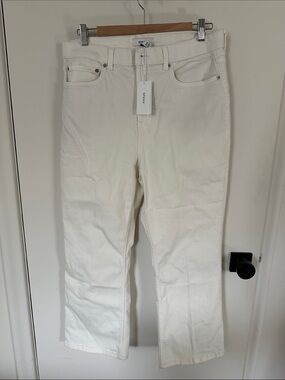 SPANX Cream Kick Flare Women's Jeans